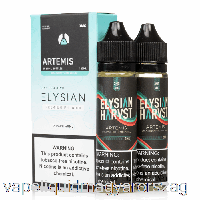 Artemis - Elysian Labs - 120ml 0mg Vape E Cigi